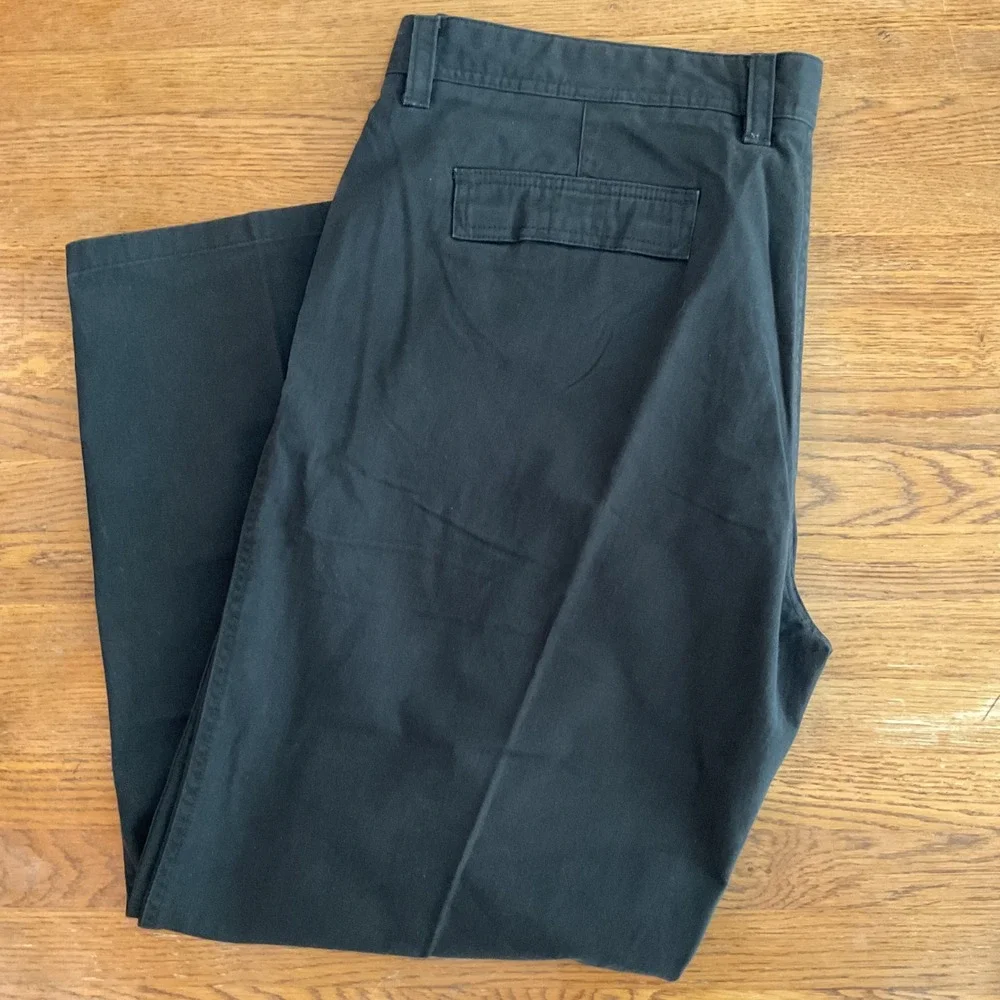 Weatherproof Mens Utility Chino Pants 002 Charcoal Gray‎ 42x30 SCWP706 New